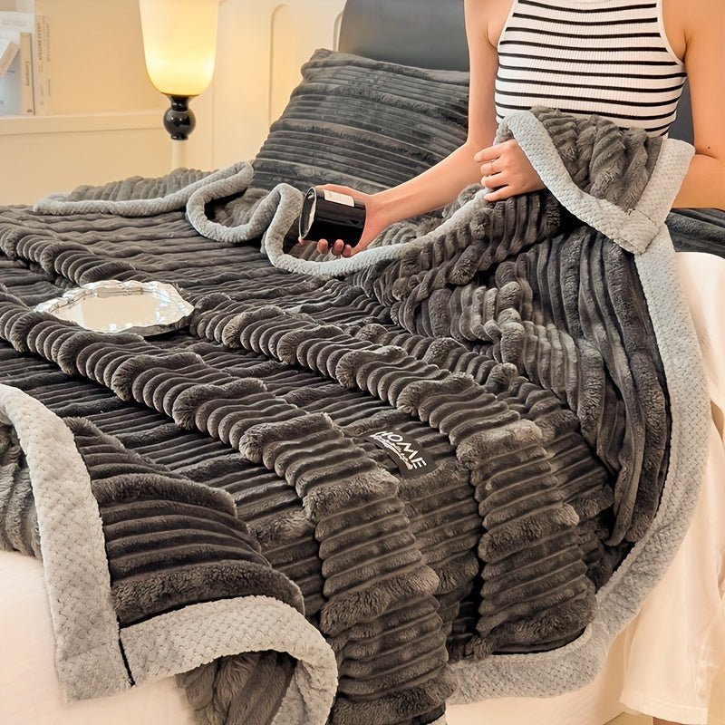 Fleece Blanket | Lightweight | Cozy Warmth All Seasons | Polyester
