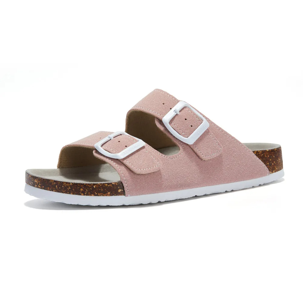 Orthopedic Sandals | Cork Footbed & Dual Buckle Straps | Casual Comfort & Support