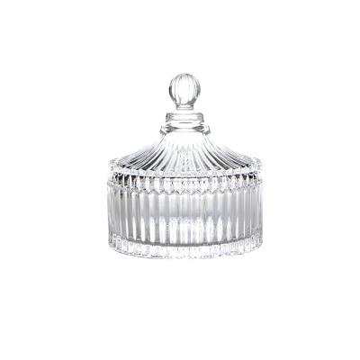 Elegant Crystal Glass Storage Jars for Classy Kitchen and Dining Display