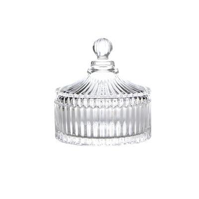 Elegant Crystal Glass Storage Jars for Classy Kitchen and Dining Display