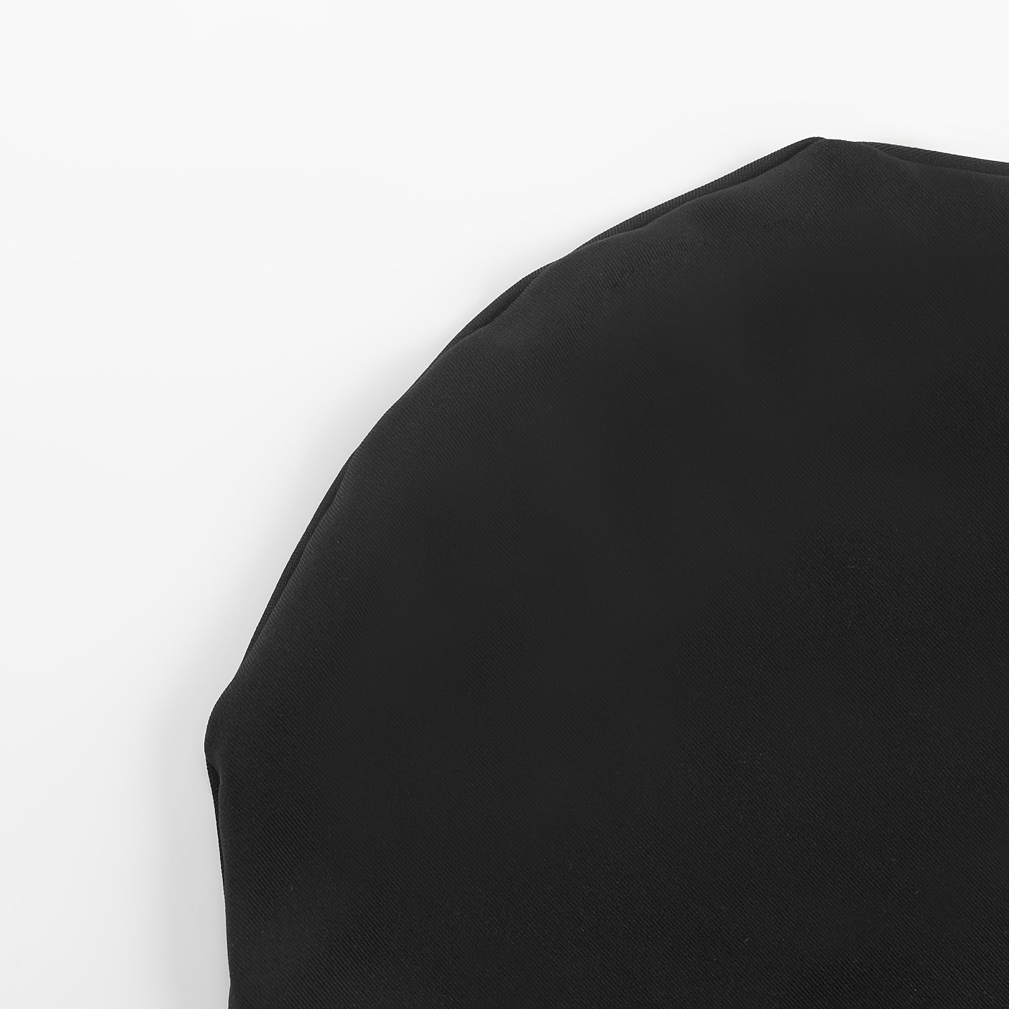 Black Full Face Halloween Mask Spandex Hood for Comfortable Costume