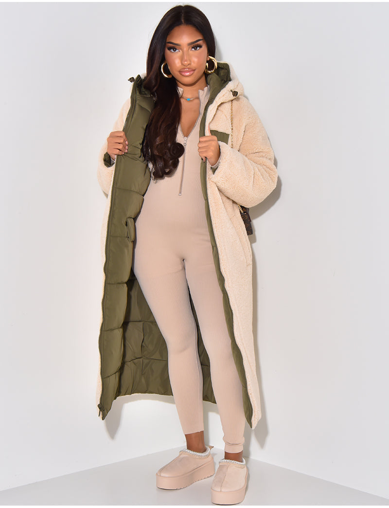 Reversible Fleece Jacket | Double-Layer Warmth | Cozy Everyday Comfort | Fabric