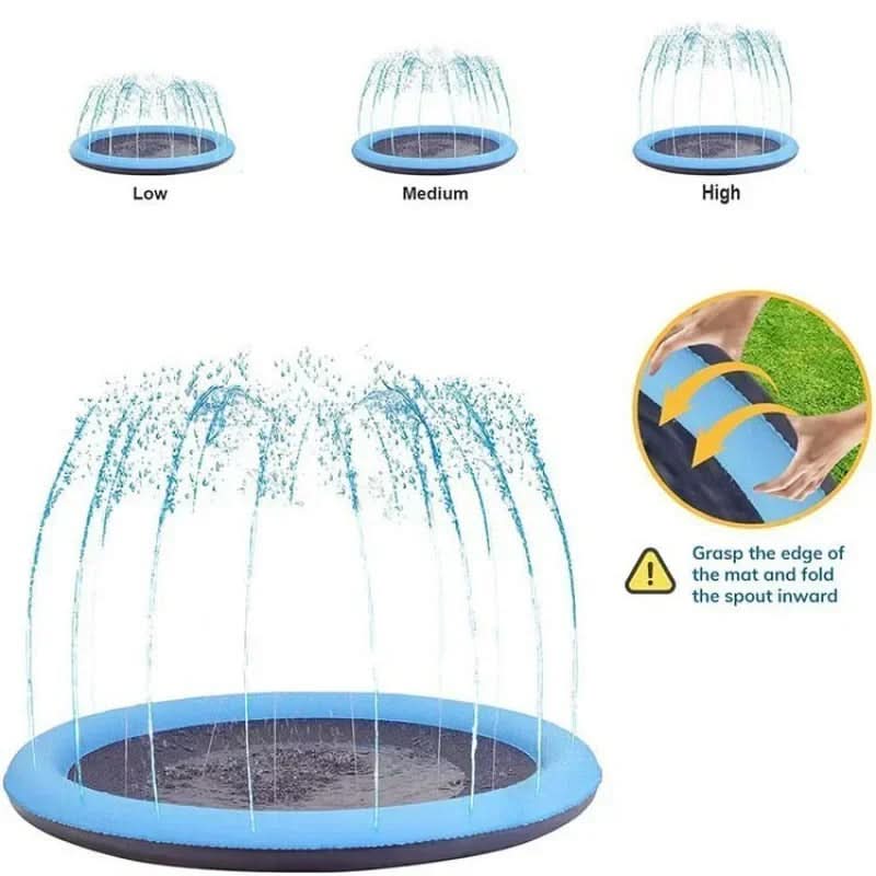 SplashZone Interactive Water Play Mat for Dogs
