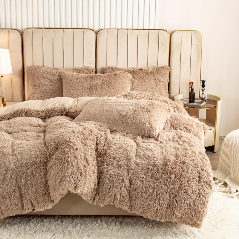 Quilt Cover Set | Wrinkle-Resistant | Soft Cozy Warmth | Polyester