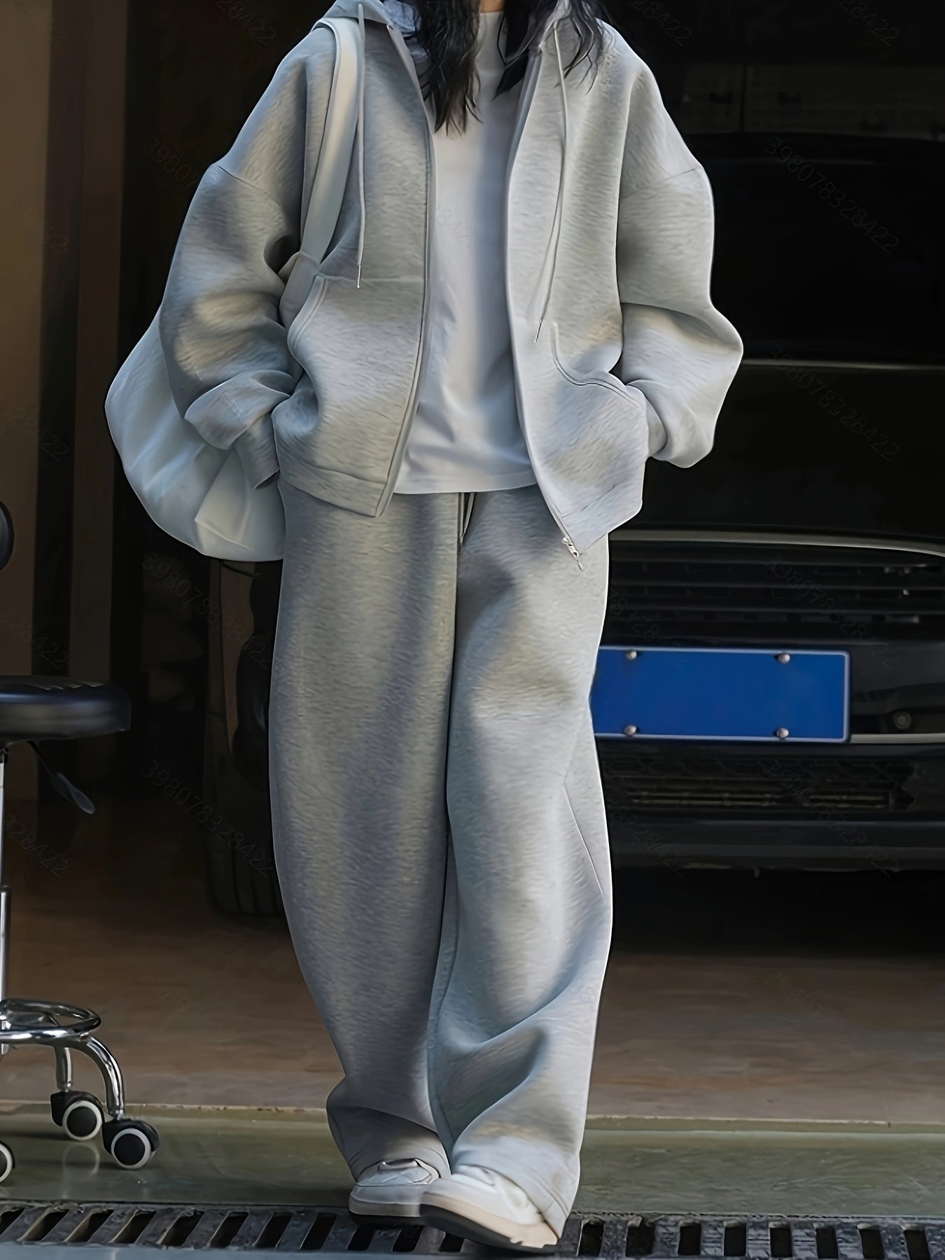 Knit Jacket | Zipper Closure | Warm and Durable | Polyester