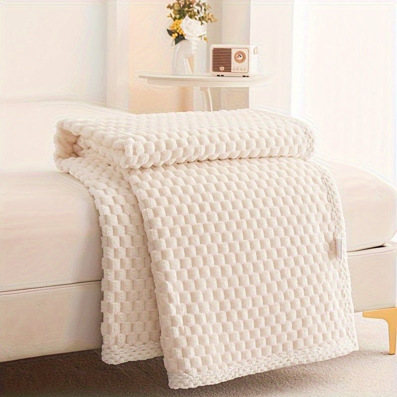 Fleece Blanket | Double-Layer Warmth | Ultra Soft Comfort | Polyester