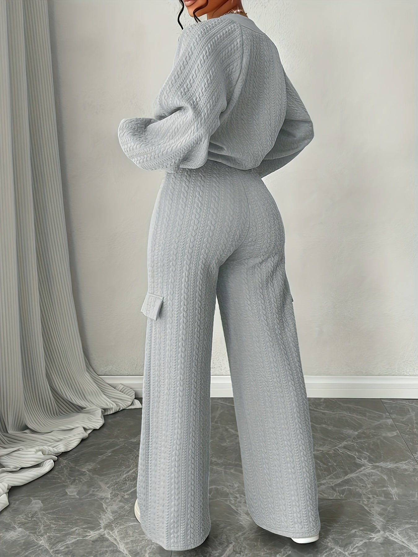 Women's Jacket and Pants Set | Stretchy Fit | Warm Fall Comfort | Polyester