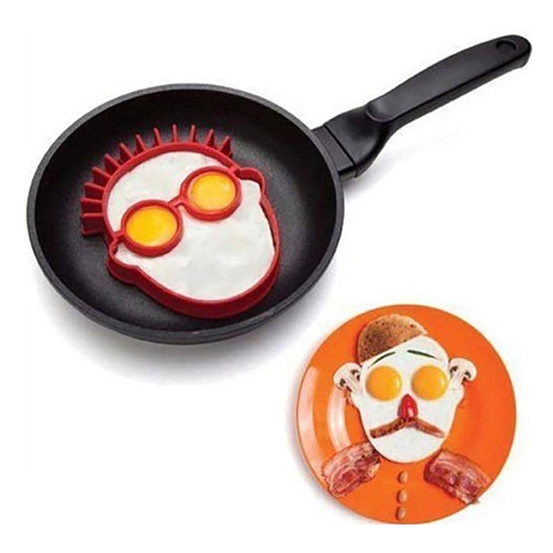 Halloween Silicone Egg Mold for Spooky Breakfast Fun