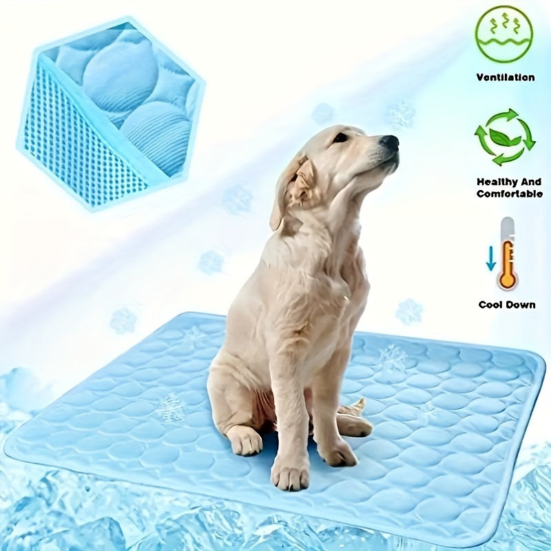 Pet Cooling Mat for Summer, Designed for Cats And Dogs, Ideal for Large Breeds During Hot Weather