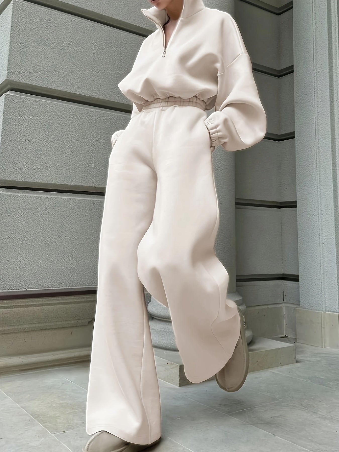 Women’s Lounge Set | Cozy Warmth | Flexible Comfort | Polyester