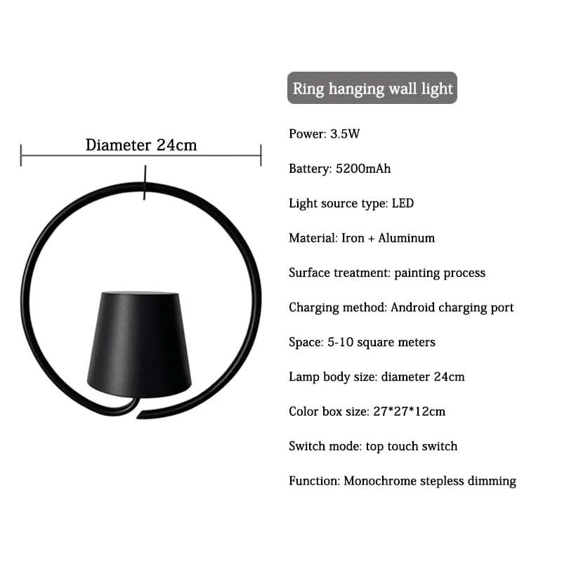 LumiSphere Rechargeable LED Pendant Light for Any Setting