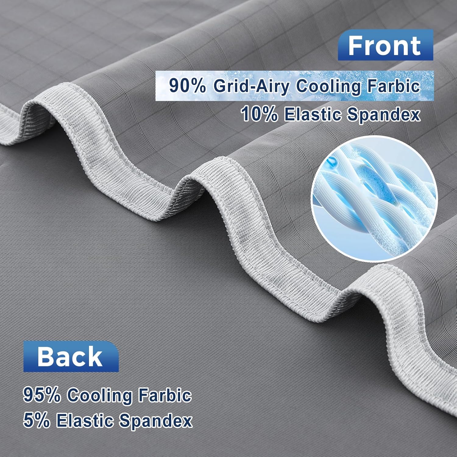 Lightweight Cooling Blanket – Breathable Dual-Sided Throw for Night Sweats