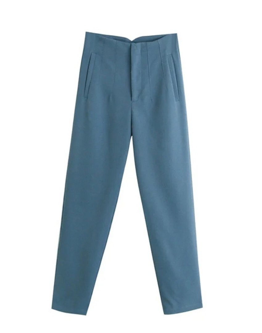 Women’s Tailored Trousers | Wrinkle-Free & Sleek Fit | Lightweight Breathable Fabric | Office & Formal Wear