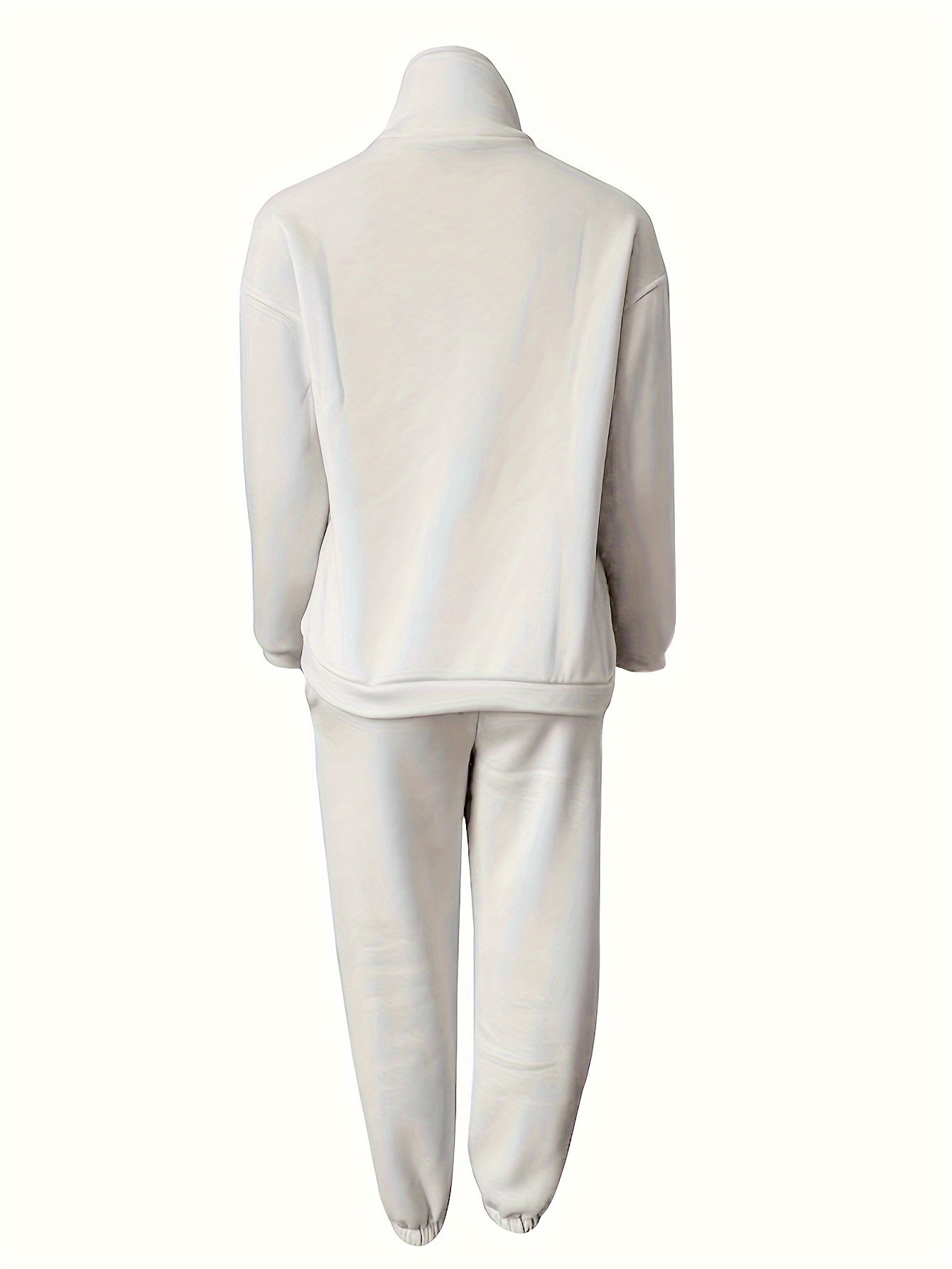 Women's Lounge Set | Zip-Up Sweatshirt | Comfortable Relaxed Fit | Polyester