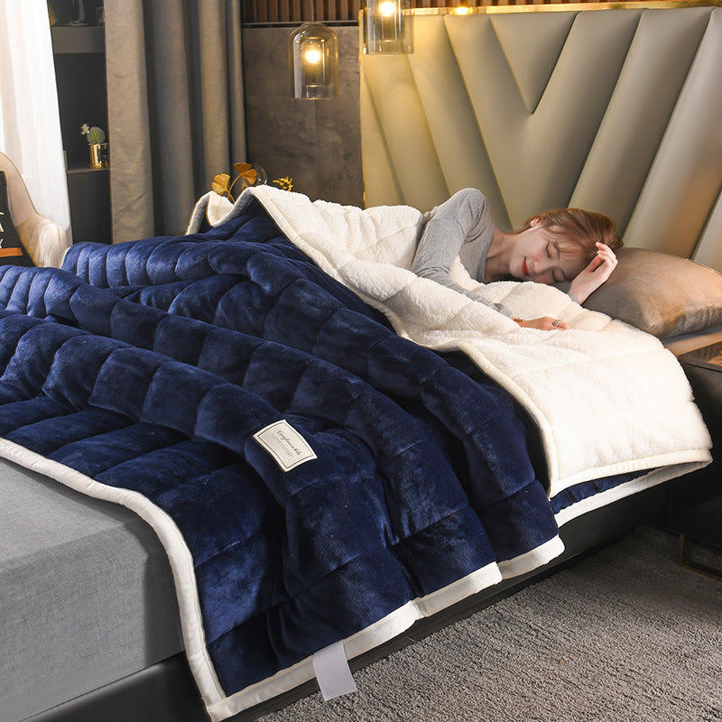 Flannel Fleece Blanket | Breathable Warmth | Energy Saving Comfort | Soft Fabric