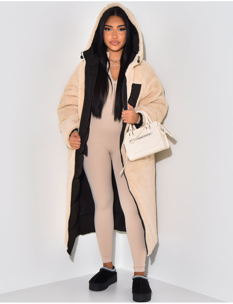 Reversible Fleece Jacket | Double-Layer Warmth | Cozy Everyday Comfort | Fabric