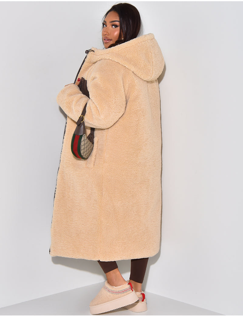 Reversible Fleece Jacket | Double-Layer Warmth | Cozy Everyday Comfort | Fabric