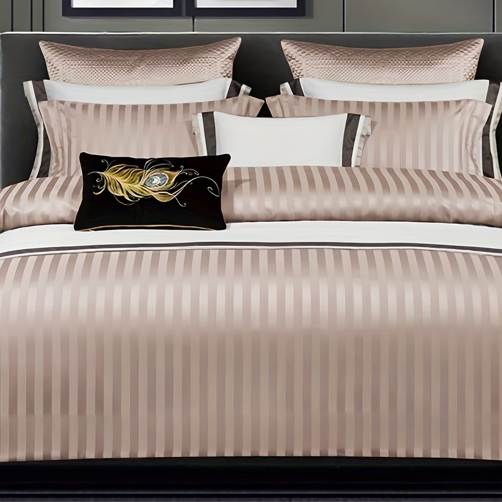 Duvet Cover Set | Satin Embossed | Luxurious Comfort | Polyester