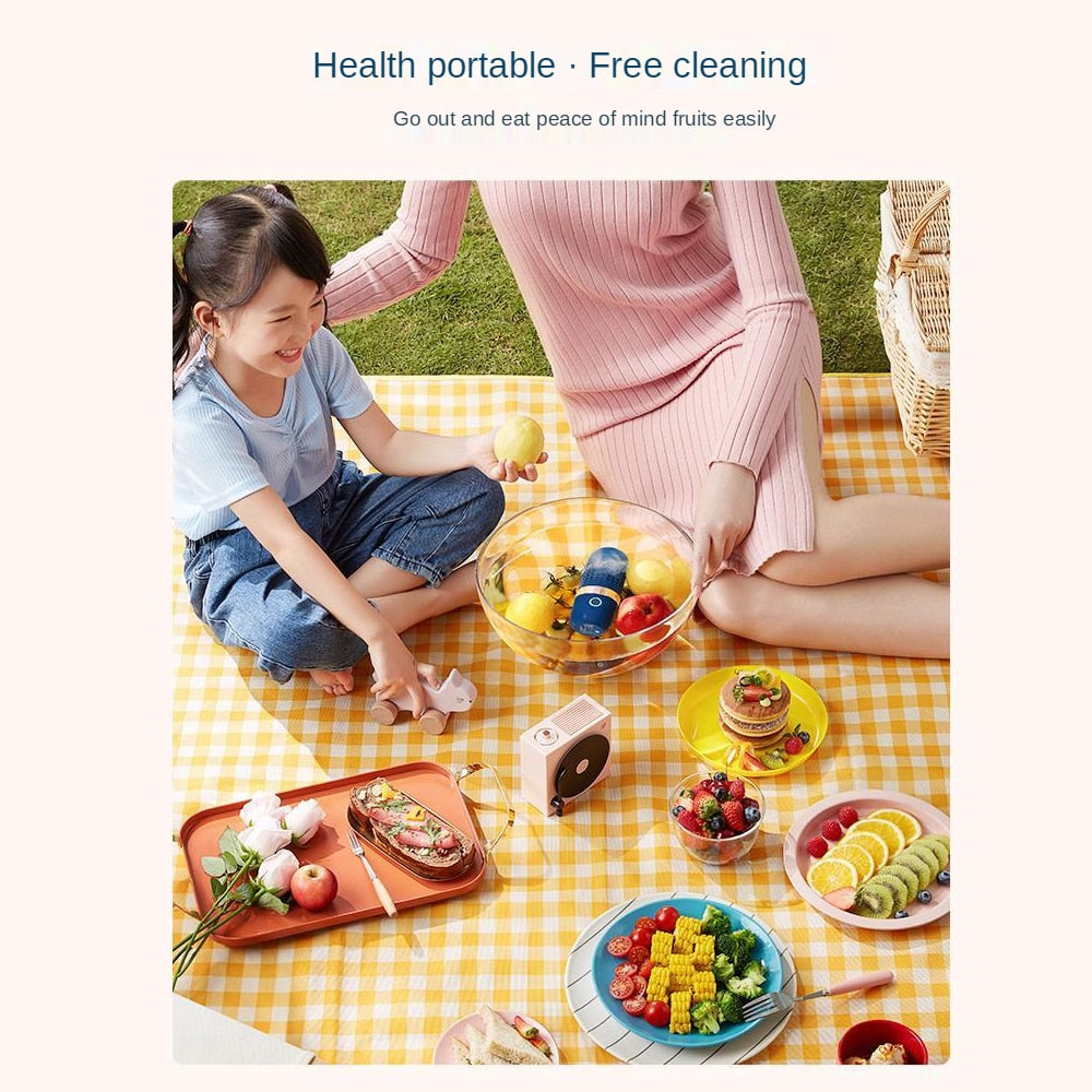 Automatic Vegetable and Fruit Washer – Home Pesticide Cleaning Machine