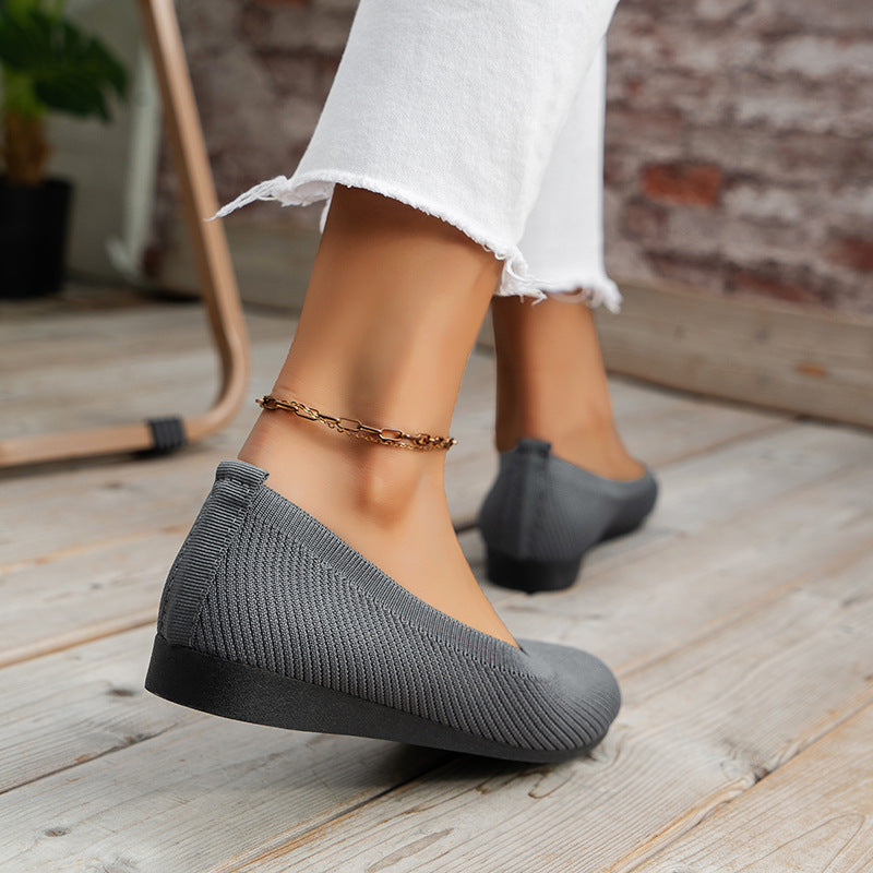 Women's Slip-On Orthopedic Shoes | Breathable Knit & Arch Support | Slip-Resistant Sole | Comfortable All-Day Wear