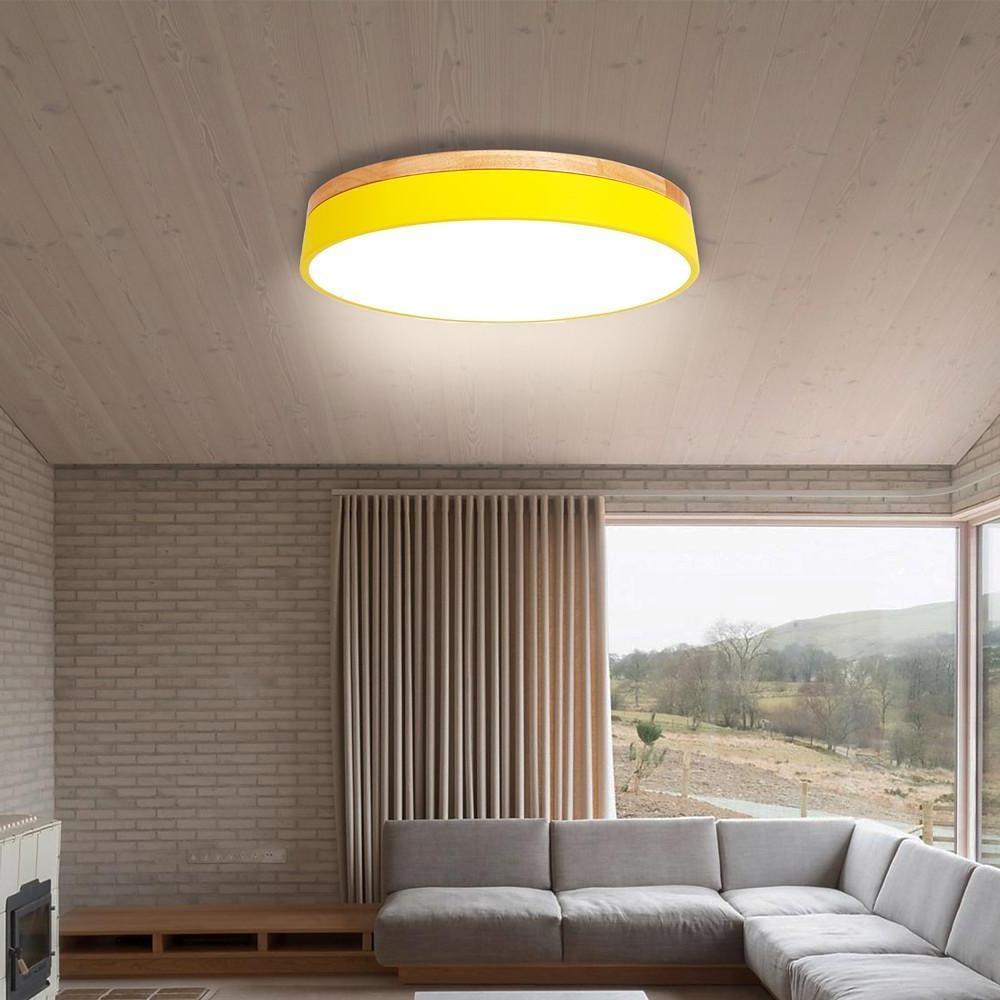 12" Modern Circular Taavita Flush Mount Ceiling Light Lamp Lighting