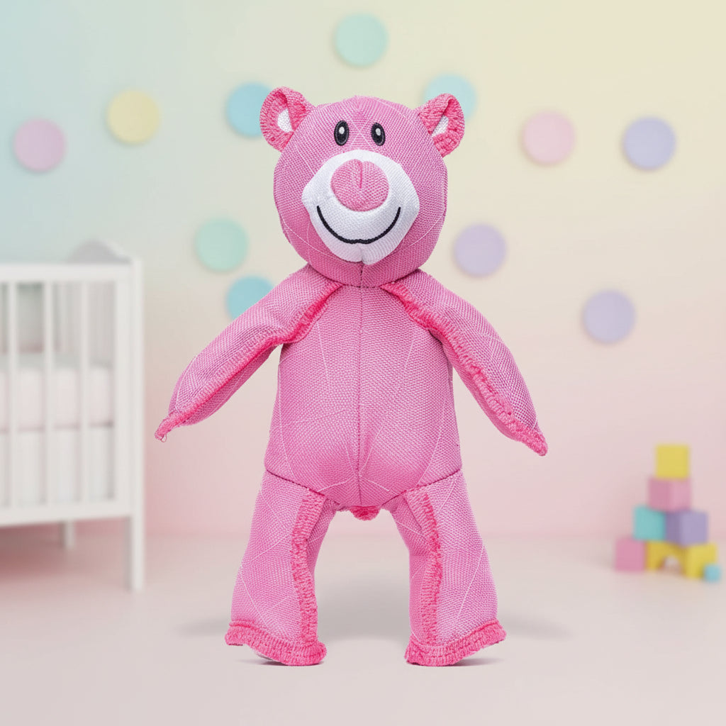 Cuddly Bear Plush Dog Chew Toy for Engaging Playtime