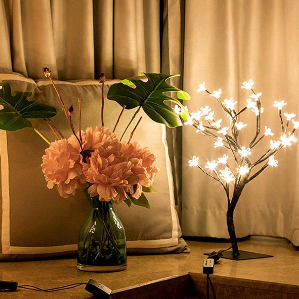 Cherry Blossom Table Lamp - Decorative LED Lamp