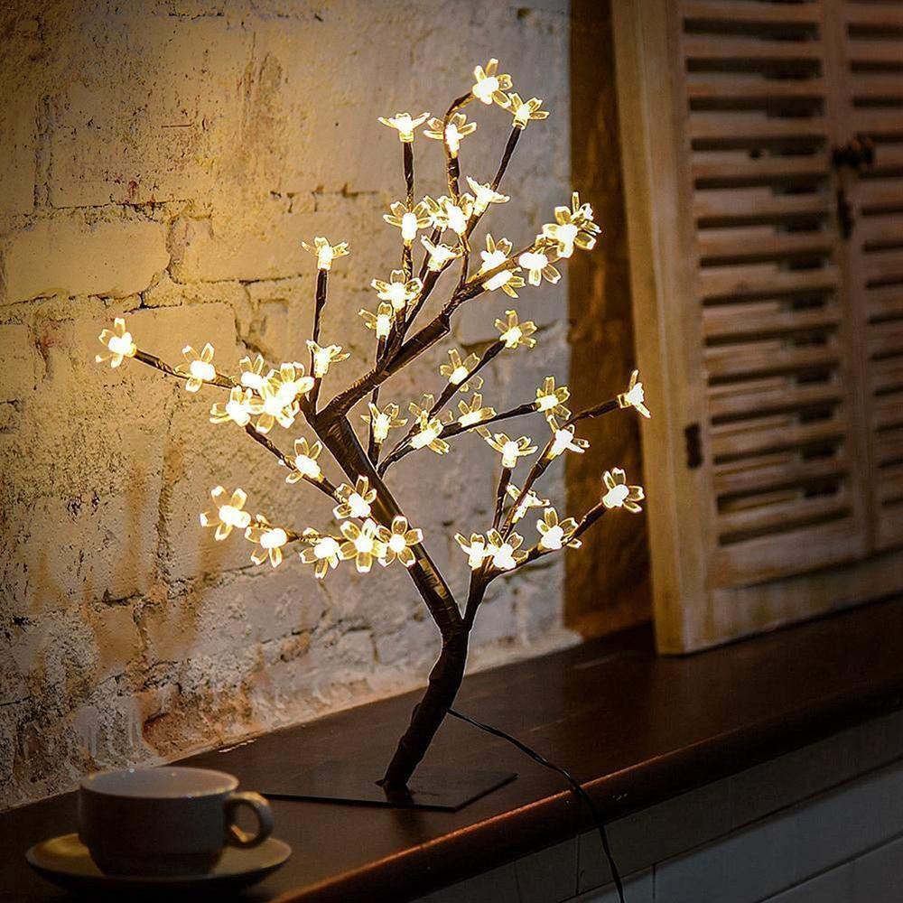 Cherry Blossom Table Lamp - Decorative LED Lamp