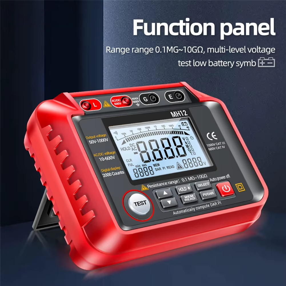 Voltage Tester Megohmmeter – High Resistance Measurement Tool