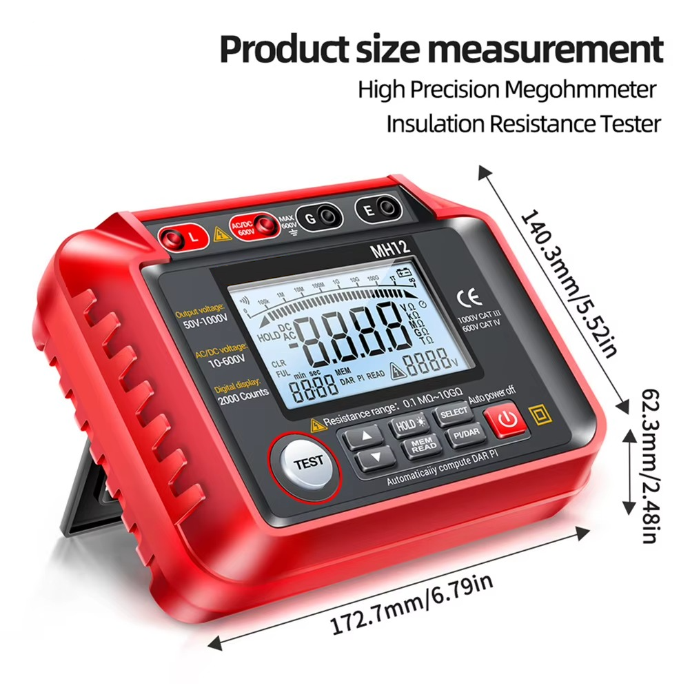 Voltage Tester Megohmmeter – High Resistance Measurement Tool