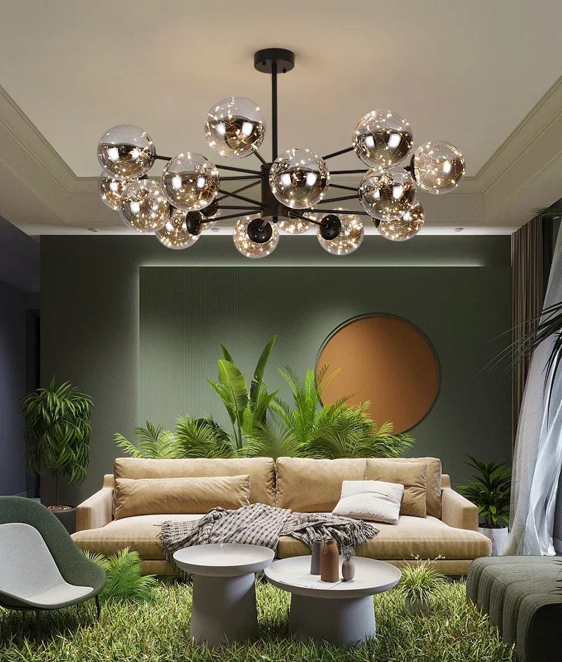 Elegant Sphere Chandelier for Luxurious Living Spaces