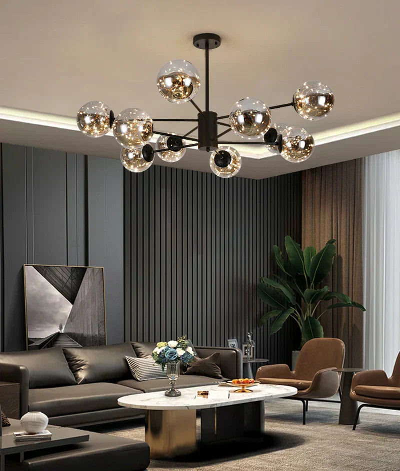 Elegant Sphere Chandelier for Luxurious Living Spaces