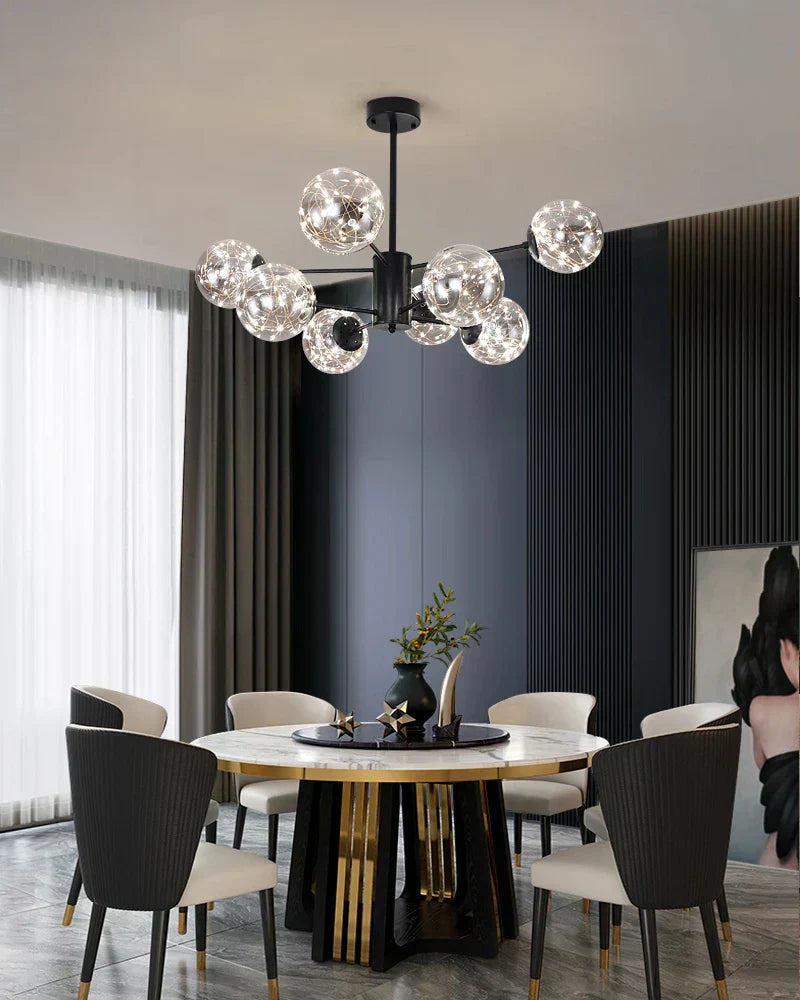 Elegant Sphere Chandelier for Luxurious Living Spaces