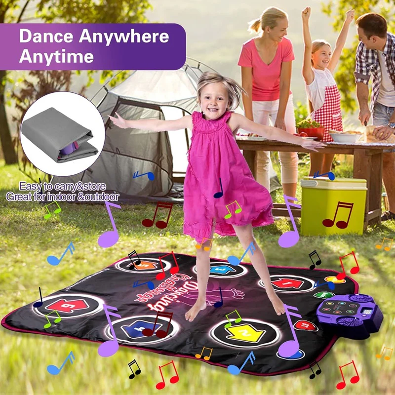 Engaging Dance Floor Mat with 5 Levels of Fun for Children