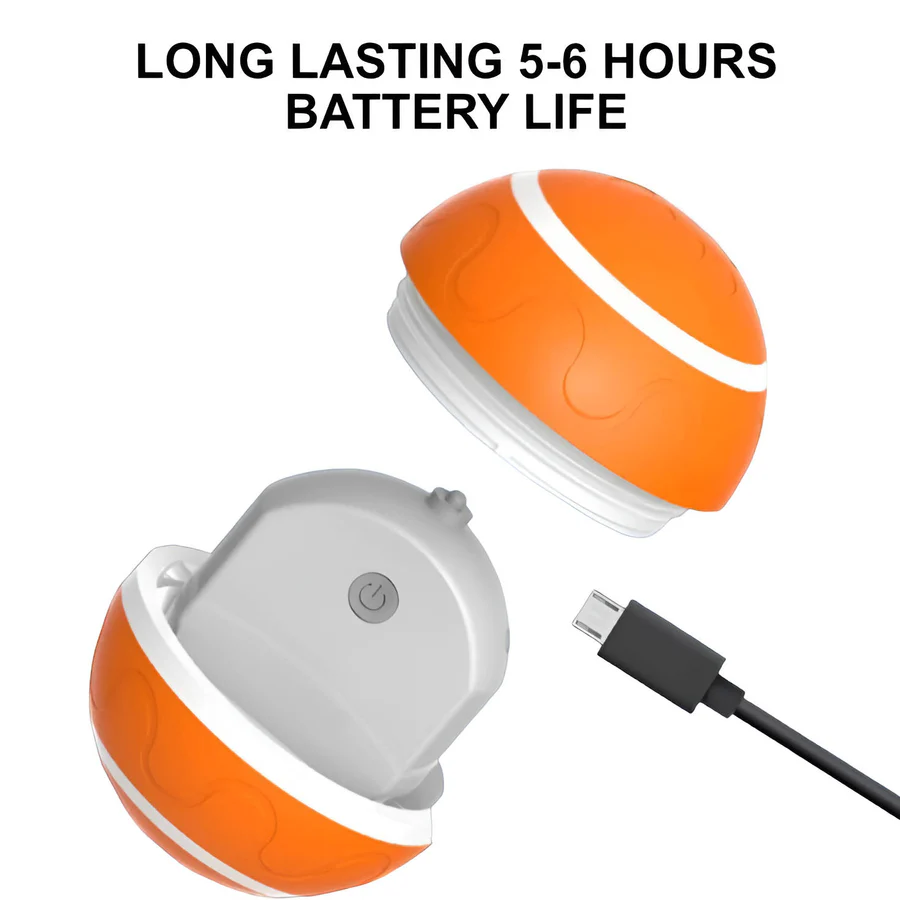 Smart Play Ball for Dogs and Cats - Interactive Fun