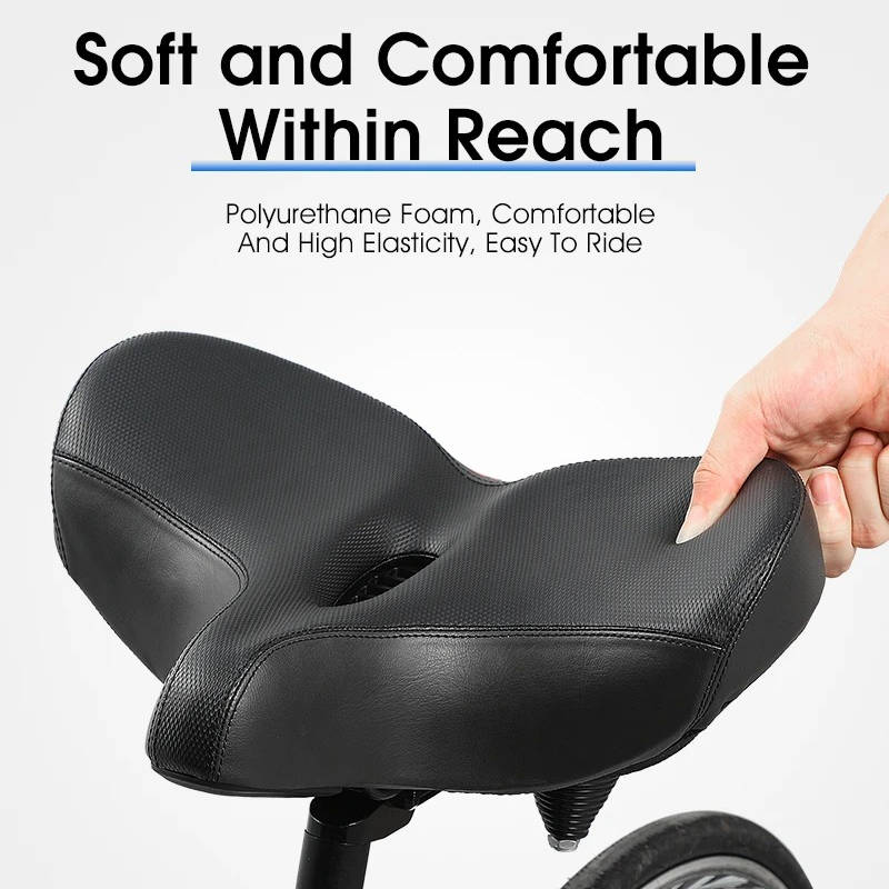 Ergonomic Bike Seat with Cooling Comfort for Extended Rides