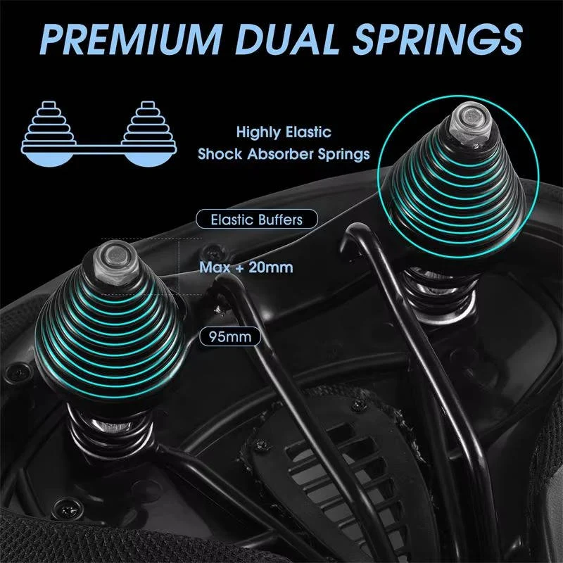Ergonomic Bike Seat with Cooling Comfort for Extended Rides