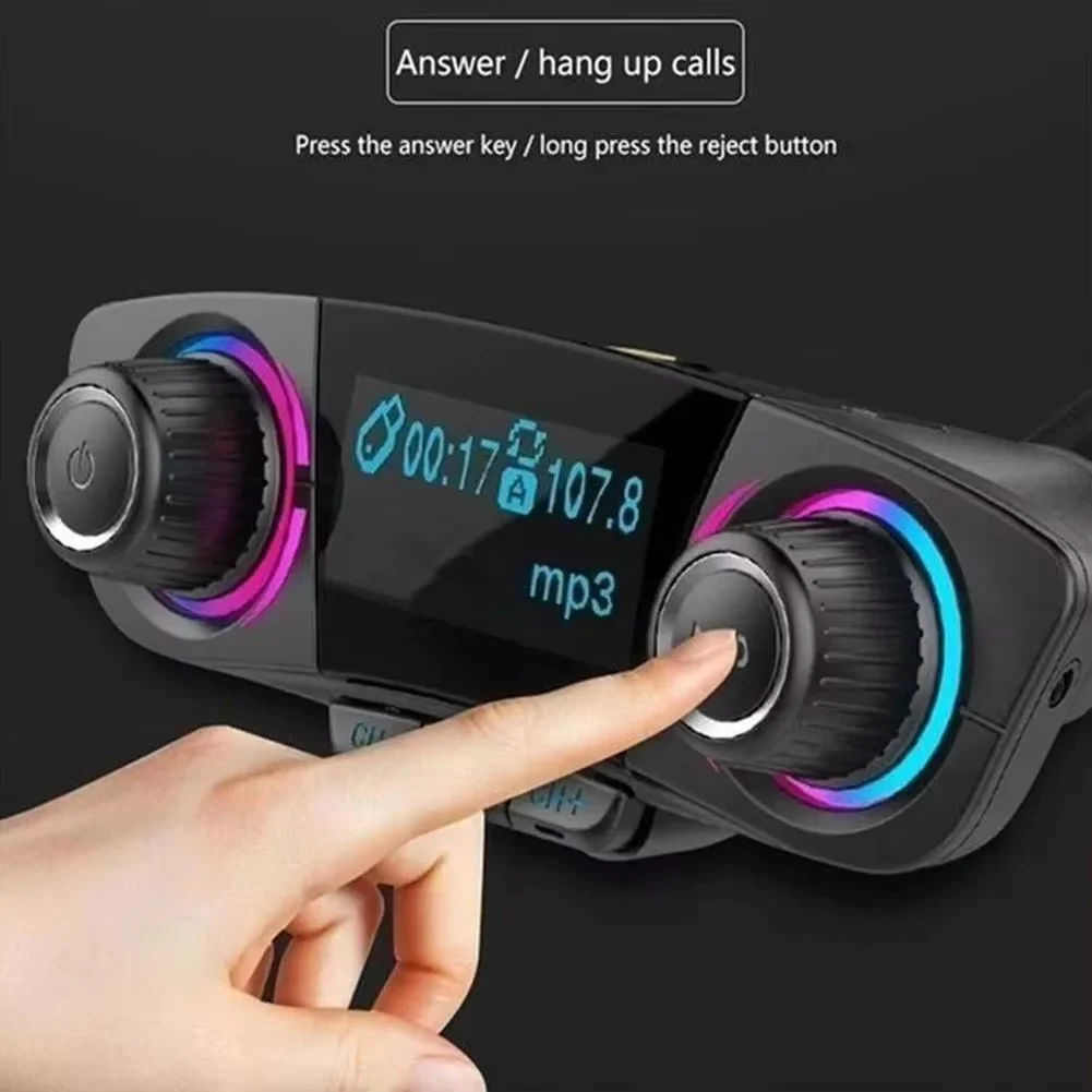 SmartDrive Bluetooth FM Transmitter with Dual USB Charging