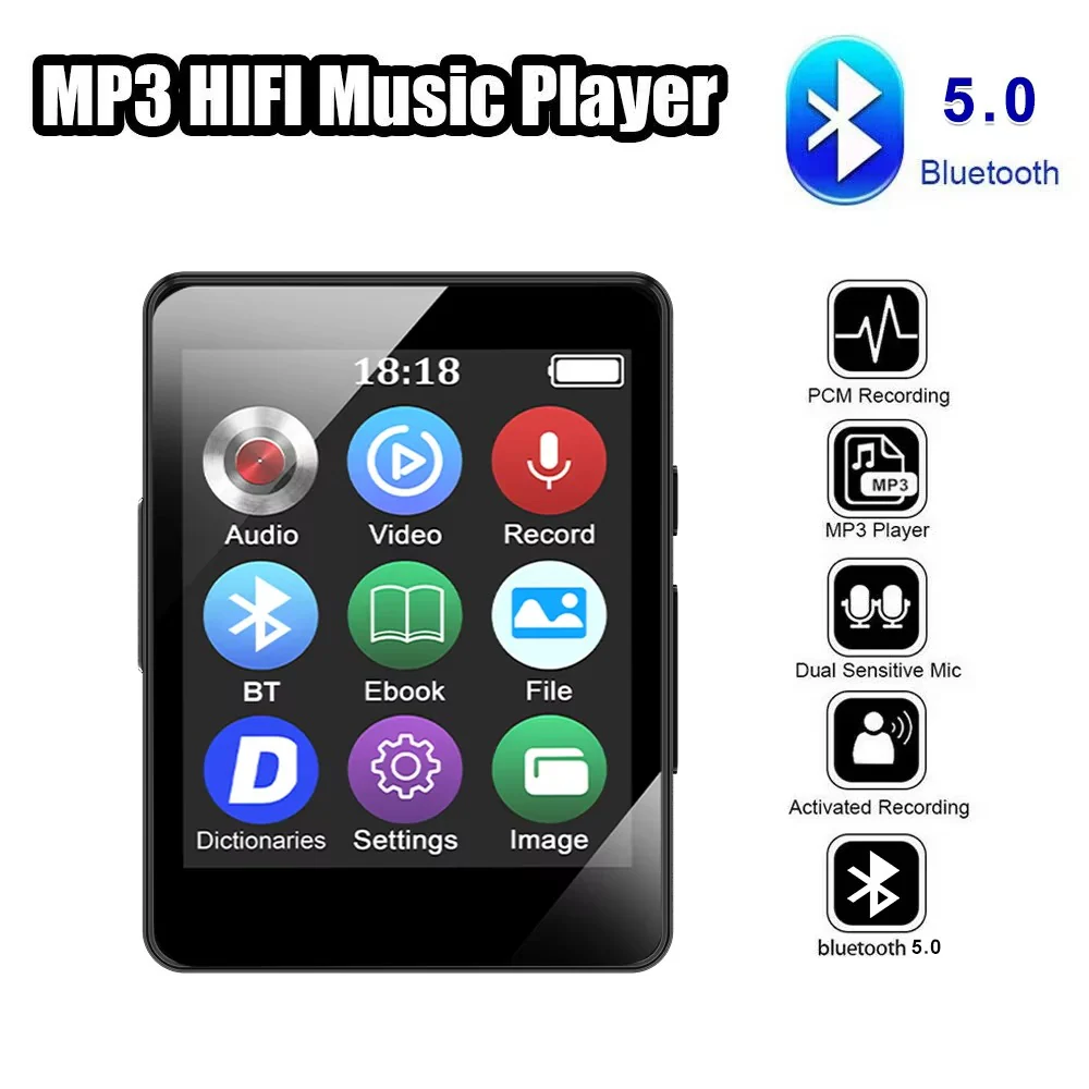 Pocket-Sized Bluetooth Music and Video Player
