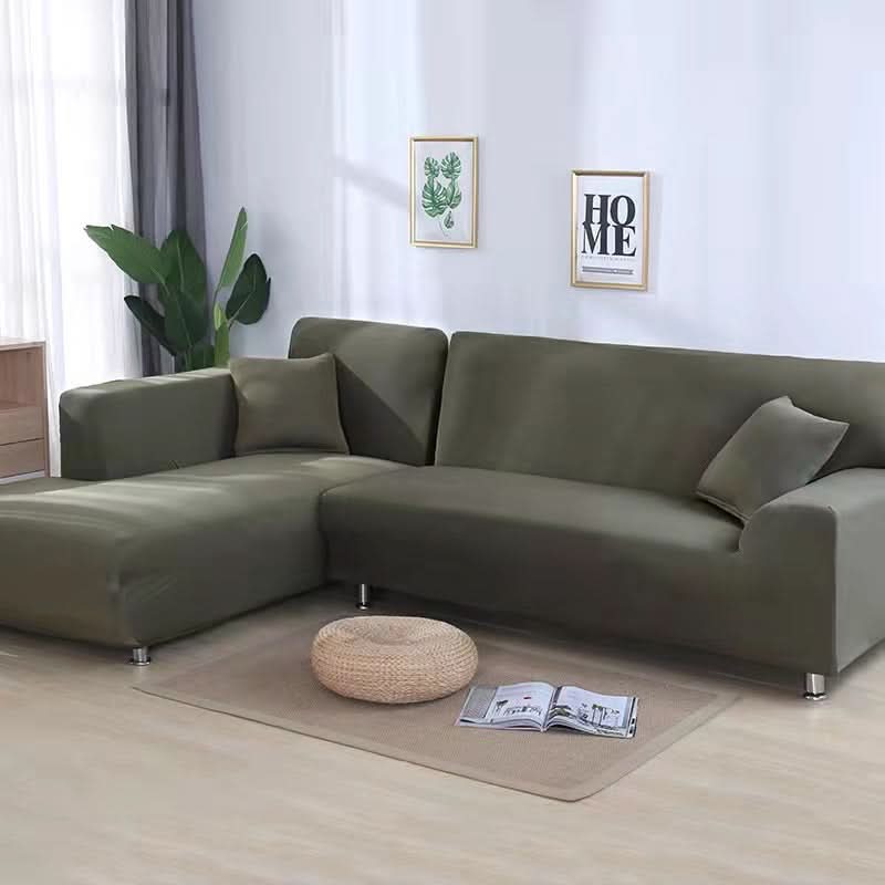 ChicGuard Stretch Sofa Protector: Stylish & Secure Coverage