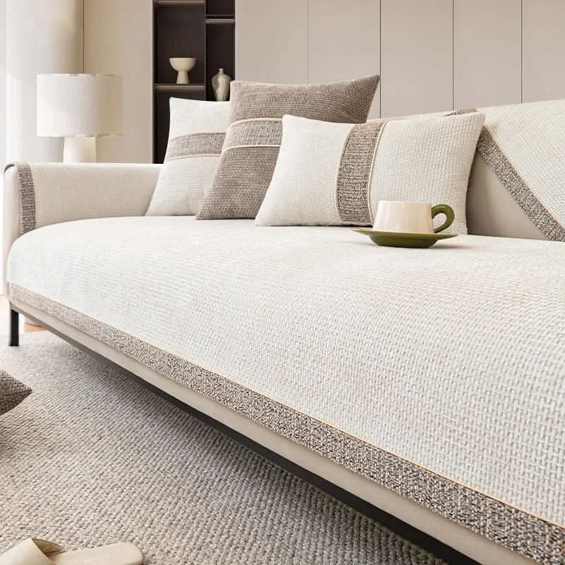ElegantShield Non-Slip Sofa Protector for Modern Living Spaces
