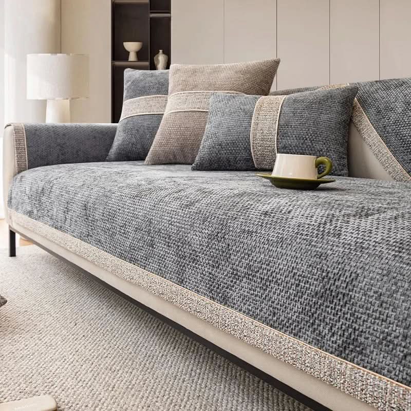 ElegantShield Non-Slip Sofa Protector for Modern Living Spaces
