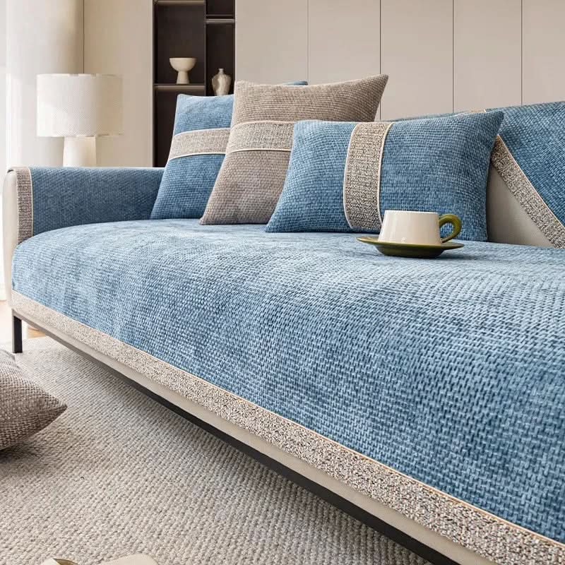 ElegantShield Non-Slip Sofa Protector for Modern Living Spaces