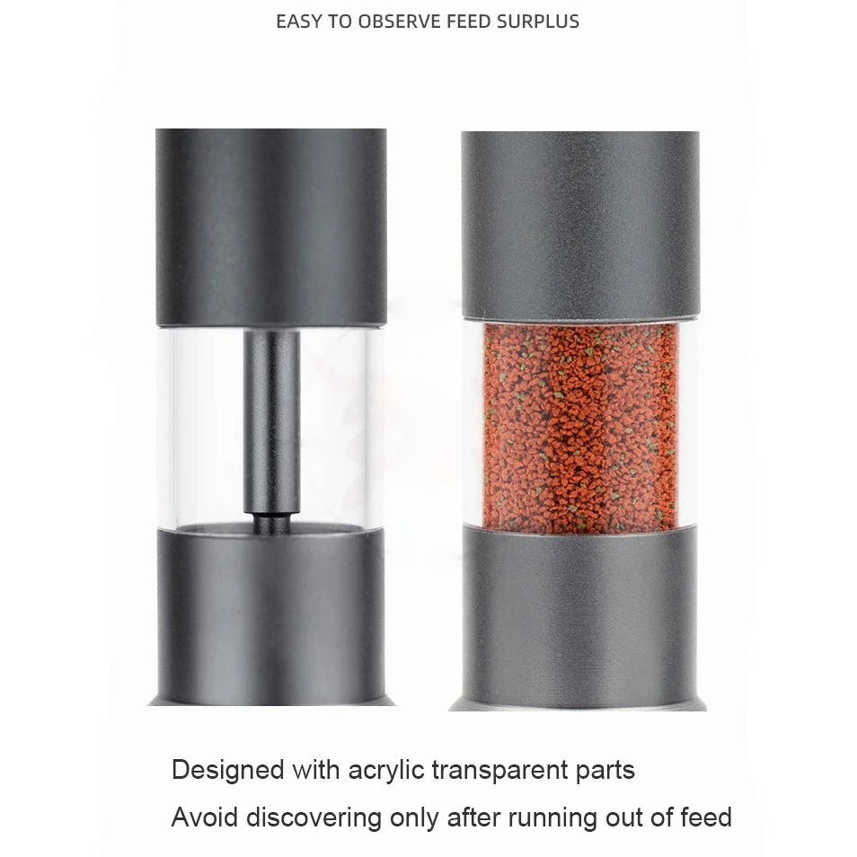 Aquarium Fish Feeder - Compact Automatic Device