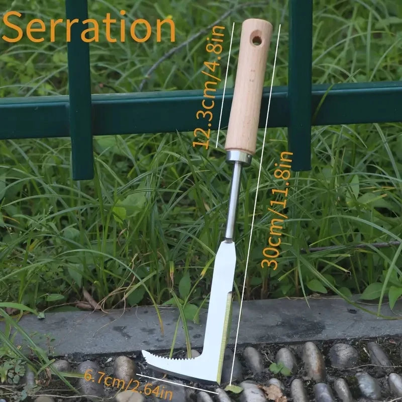Versatile Tool for Removing Weeds from Brick Joints