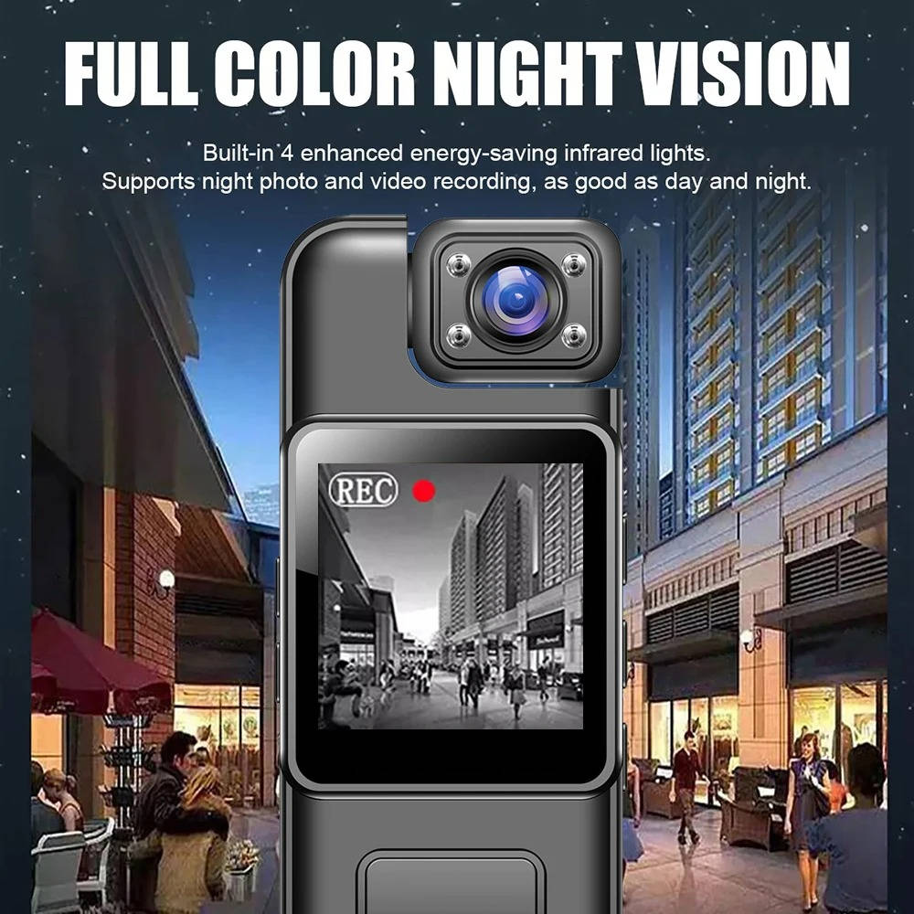 Capture Every Moment with the Compact 4K Body Camera