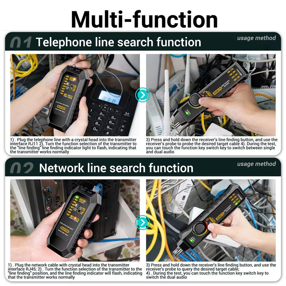 Precision Cable Tracer & Diagnostic Tool