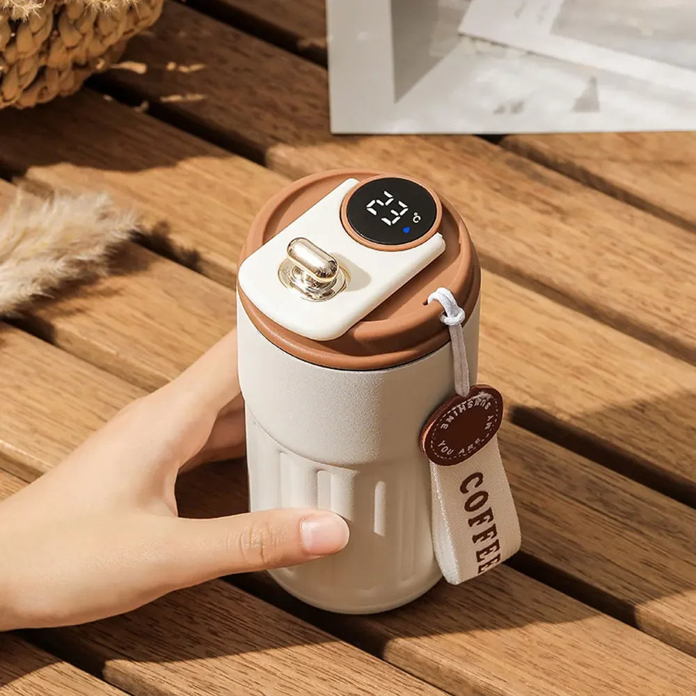Smart Travel Mug 450ml with LED Screen Indicator