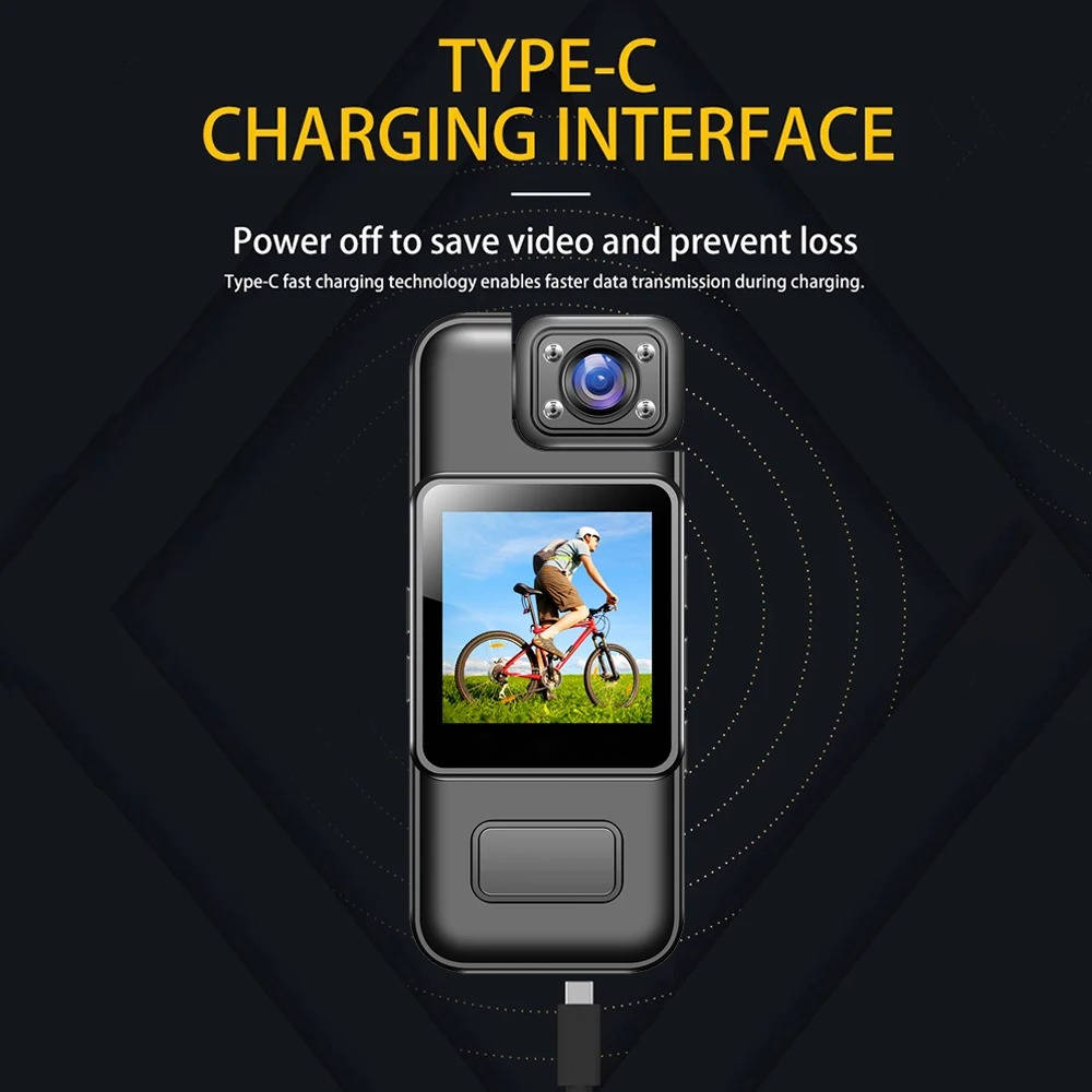 Capture Every Moment with the Compact 4K Body Camera