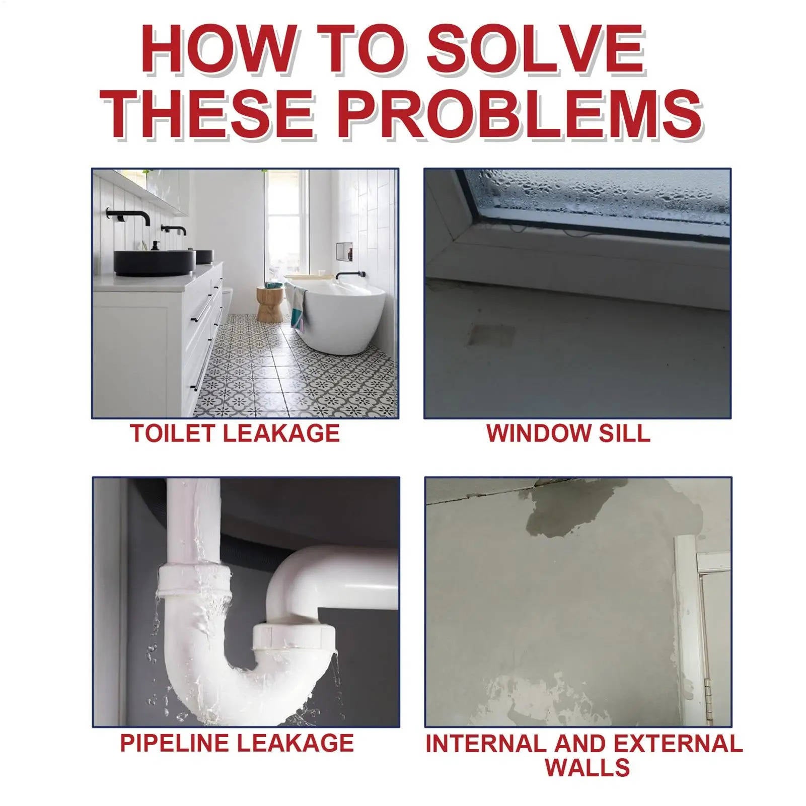 Dual Pack All-Weather Leak Fixing Sealant Spray
